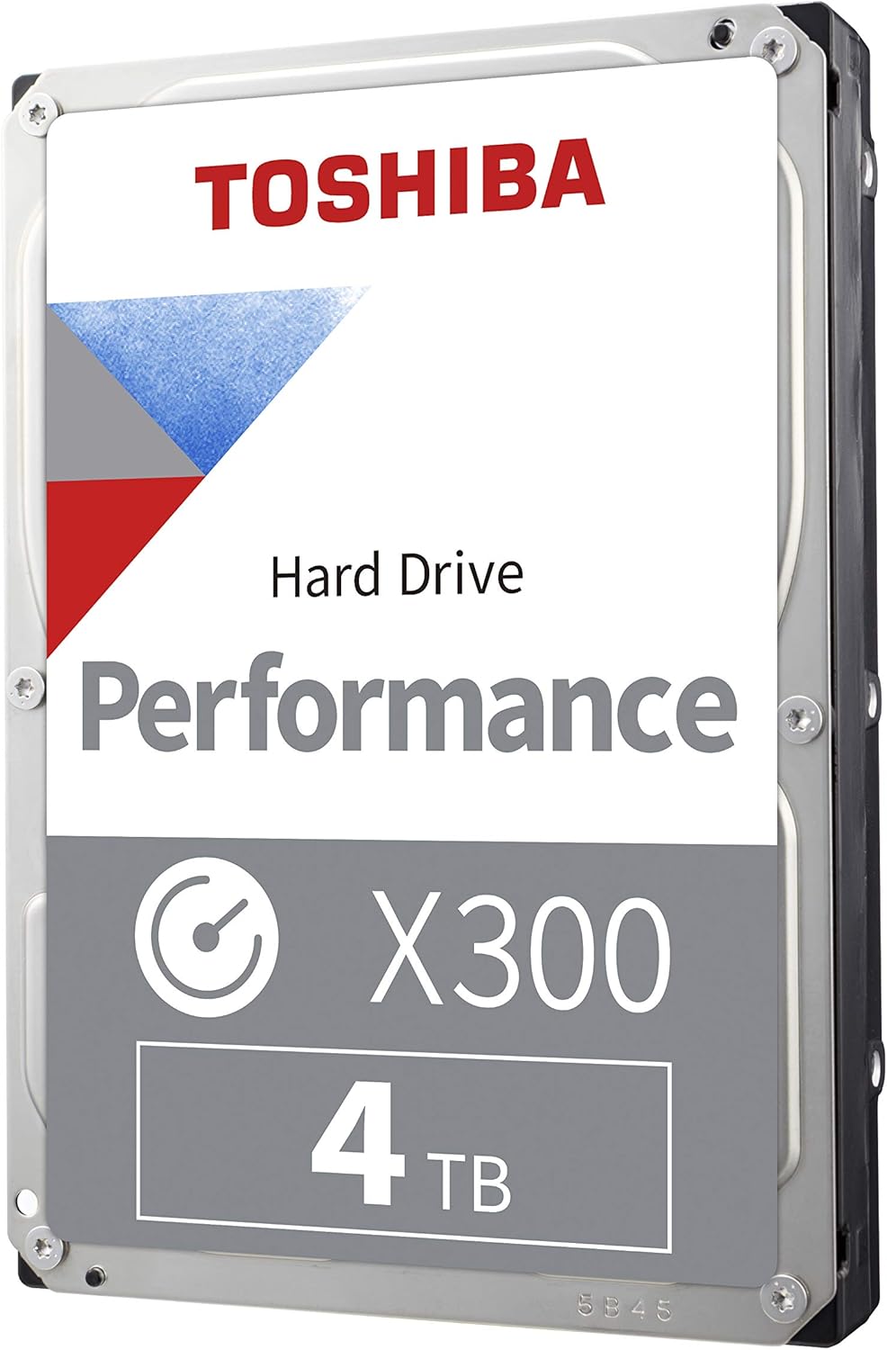 Toshiba X300 4TB Performance & Gaming 3.5-Inch Internal Hard Drive – CMR SATA 6 GB/s 7200 RPM 512 MB Cache - HDWR740XZSTA