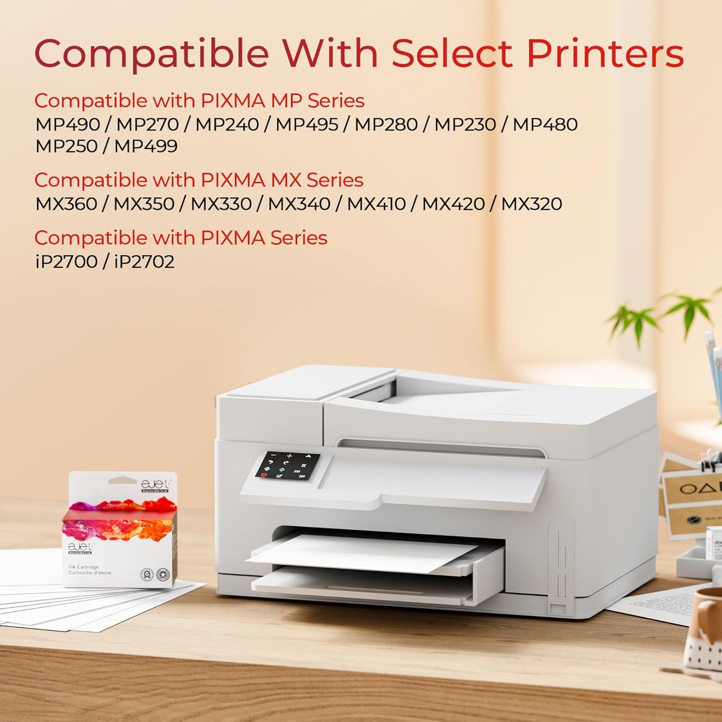 210XL Black Ink Cartridge Remanufactured Replacement for Canon 210XL Black Ink Cartridge 210 XL for Canon PIXMA IP2702 IP2702 MP230 MP250 MP270 MP280 MP480 MP490 MP495 MX320 MX330 MX340 MX410(2 Pack)