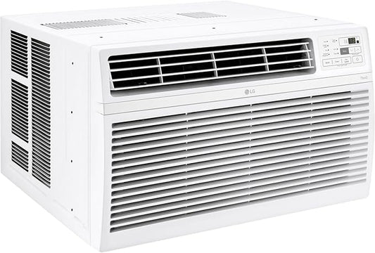 LG 14000 BTU Window Air Conditioners [2023 New] Remote Control WiFi Enabled App Ultra-Quite Washable Filter Cools 800Sq.Ft for Large Room AC Unit air conditioner Easy Install White LW1521ERSM1