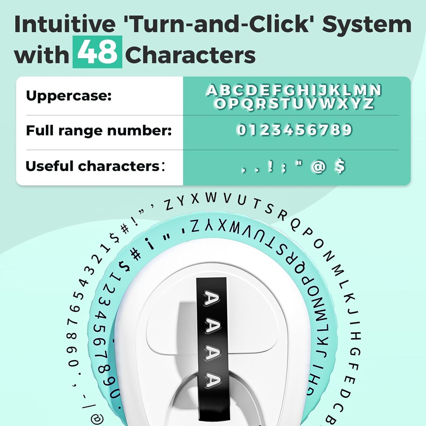 Embossing Label Maker, Retro Manual Label Makers Embossed, Old School Emboss Label Maker Punch, Handheld Embosser with 5 Rolls 3D Embossing Tapes, Labeler for DIY Crafting Kitchen Office Kids