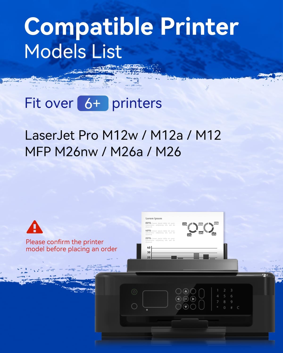 LEMERO UEXPECT 79A Black Toner Cartridge Compatible Replacement for HP 79A CF279A Toner for Laserjet Pro M12w M12a MFP M26nw M26a Printer (Black, 2-Pack)