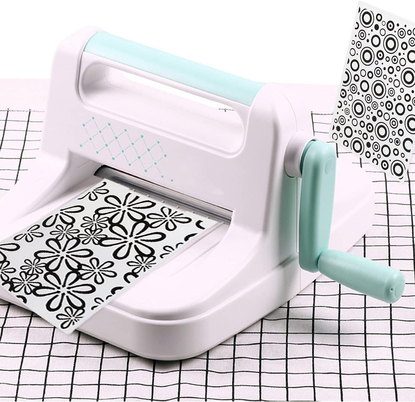 9 Plastic Embossed Folders - DIY Craft Template for Photo Album, Scrapbook & Card Making Supplies (Classic Style)