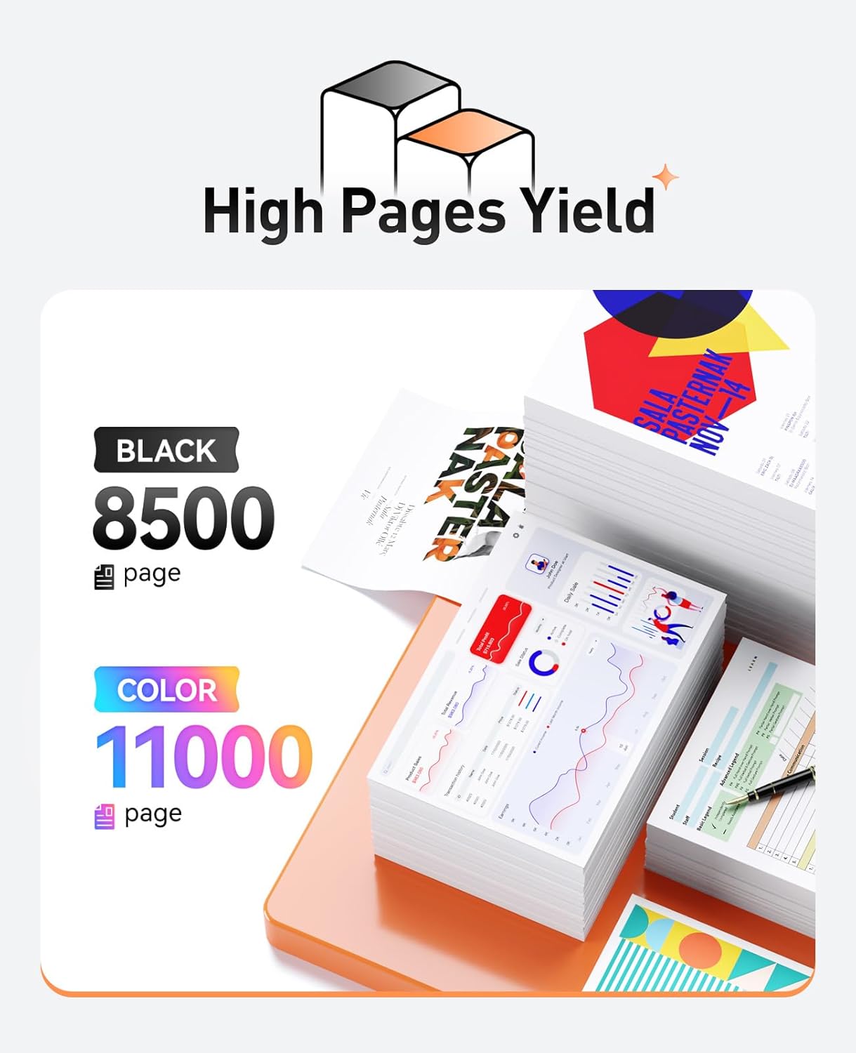 647A 648A Toner Cartridge Set 4-Pack Replacement for HP 647A 648A CE260A CE261A CE262A CE263A Compatible for HP Color Laserjet Enterprise CP4025 CM4540 MFP CP4525 Printer Ink Black Cyan Magenta Yellow