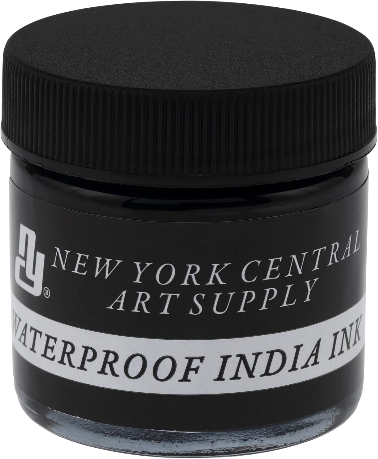 New York Central® India Ink 1oz Bottle - Make an Impact with Matte Black India Ink, Perfect for Artists, Calligraphy, Illustrations, & More