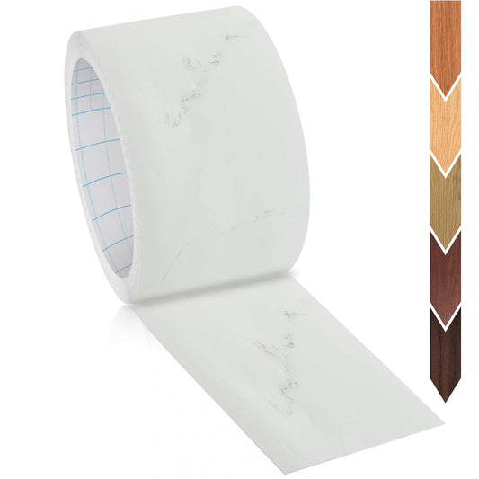 GSCIT Club Wood Grain Repair Tape, 2.4 inch X 15ft Self Adhesive Marble Grain Repair Patch for Tables, Chairs, Baseboards, Doors, Windows, Floors, Handicraft DIY.