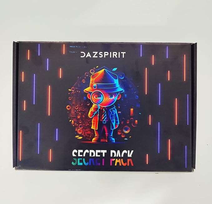 32Pcs Invisible Ink Pen with UV Light, Mini Notepads & Favor Bags, Spy Pens, Top Secret Message Magic Marker, Party Favors for Kids 8-12, Class Prizes, Detective & Escape Room Themes