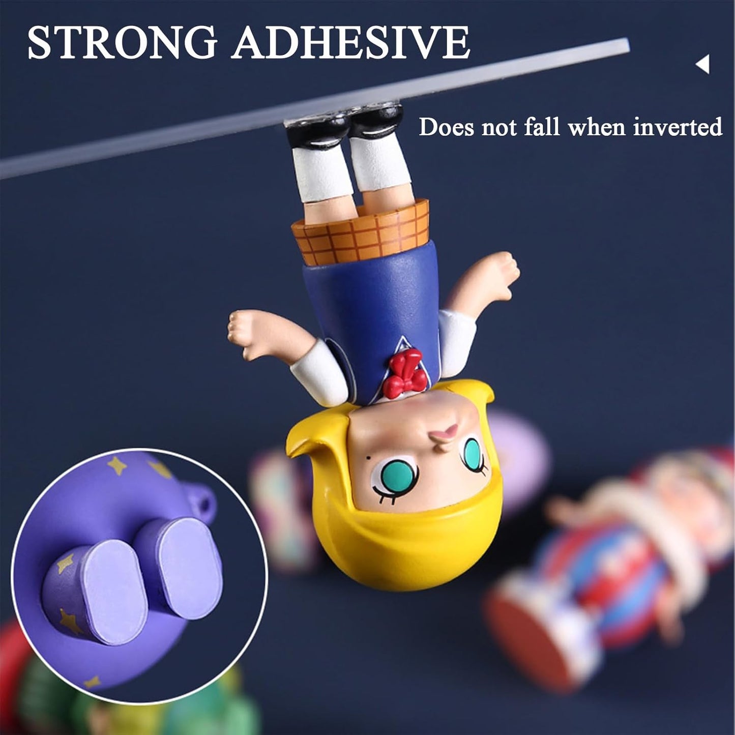 Adhesive Stick dots Two-Sided Sided Mounting Putty Stick Tack for Wall Hanging Crafts Balloons Festival Party Decorations,Clean Removable(0.59"*0.59"-700)