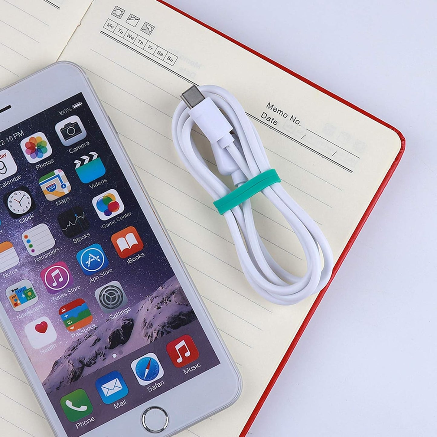 Rubber Bands, Matfamily Size 33 (3 1/2" x 1/8'') Colorful Natural Rubber Band, 33 Heavy Duty Elastic Office Supplies Rubber Bands for Office Files Bank Paper Bills Money or School (1/4 Pound Bag)