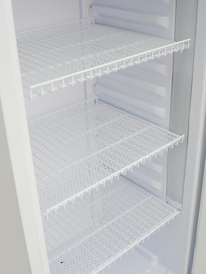 KoolMore KM-MDR-9CPWH 22 in. One-Door Commercial Merchandiser Refrigerator in White, 9 cu. ft. ETL Listed for Safety and Sanitation