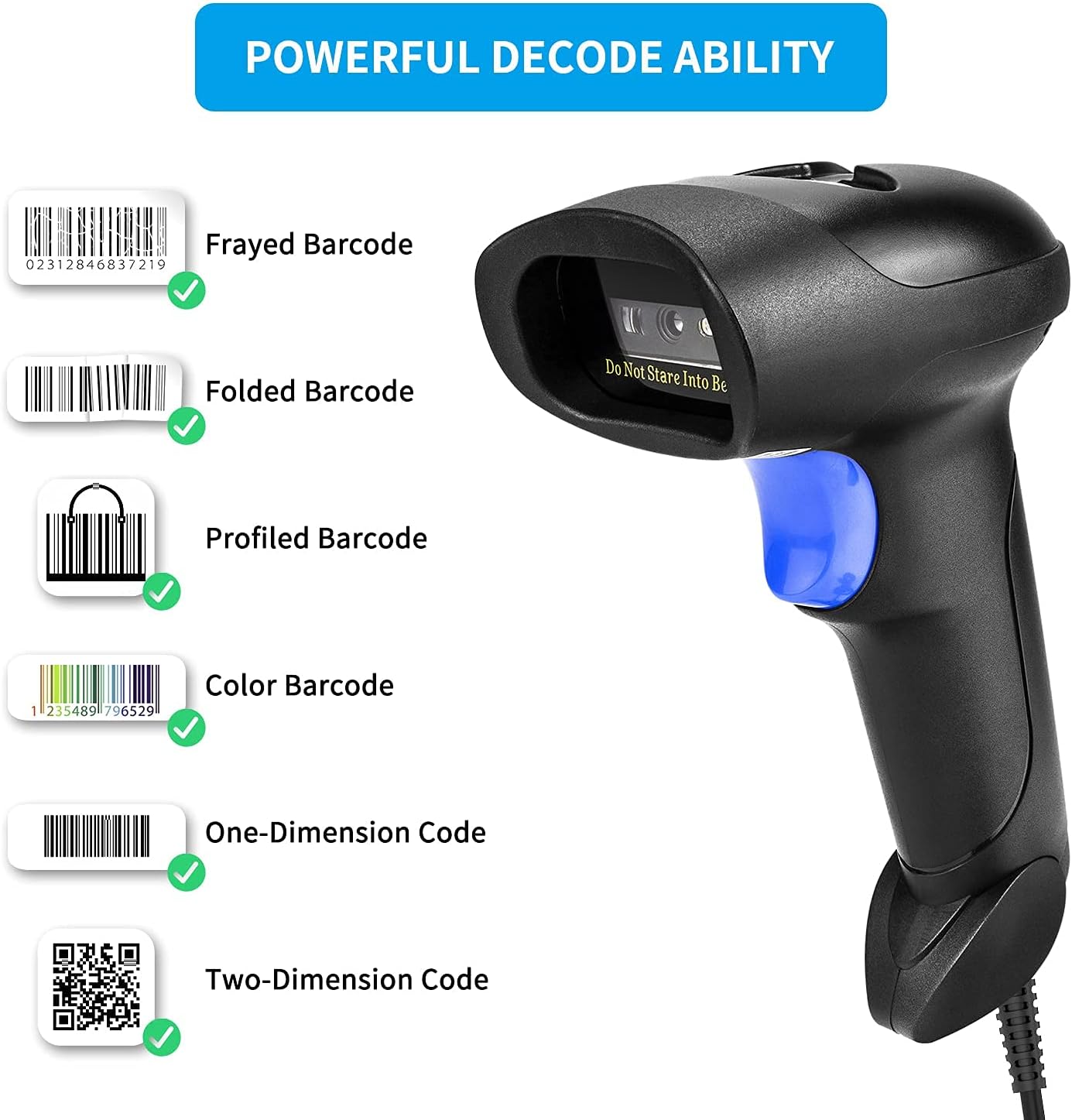 NetumScan Bluetooth QR Barcode Scanner with Stand, 3 in 1 Wireless 1D 2D Bar Code Scanner USB Image Bar Code Reader for Computer, Tablet, iPhone, iPad, Android