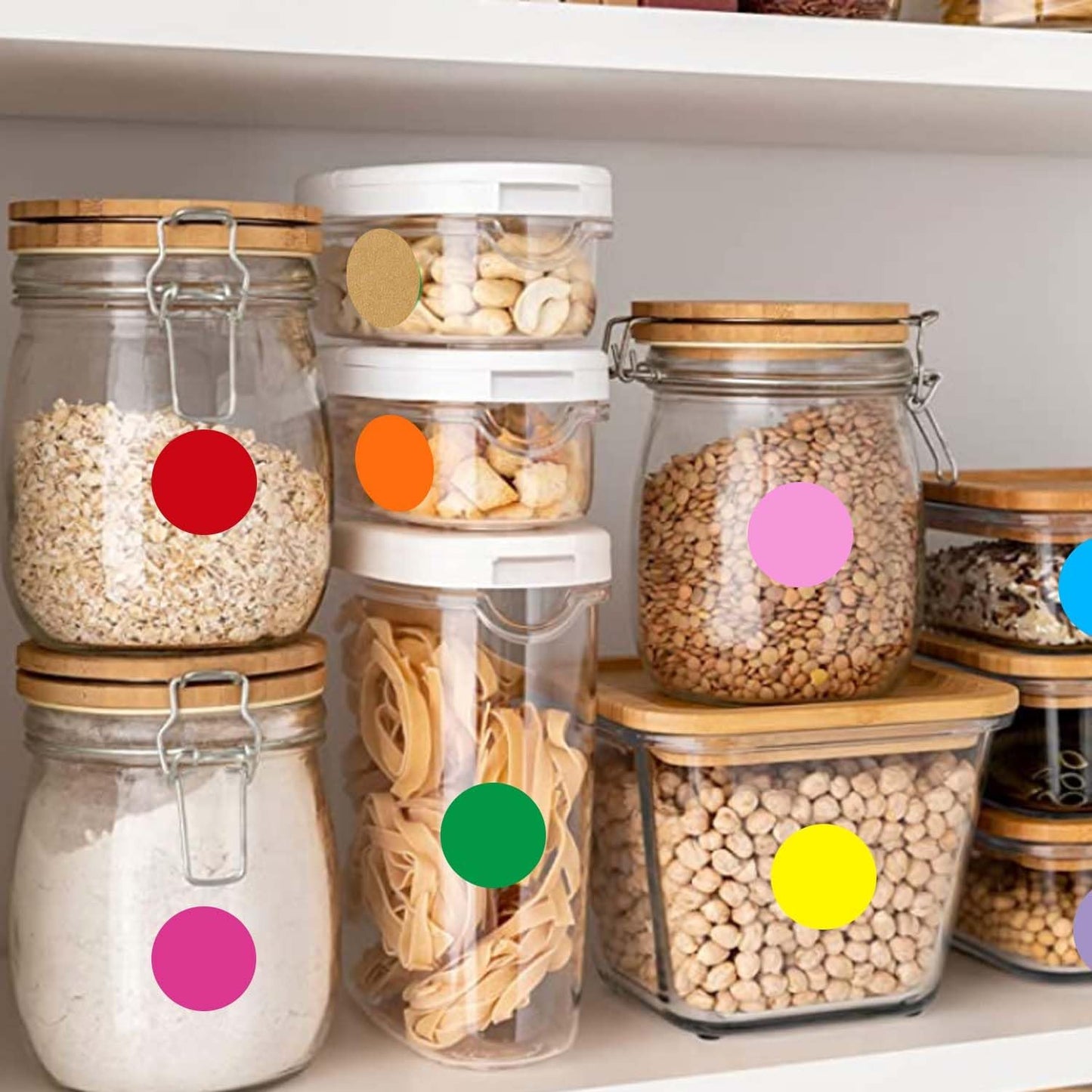 1 Inch Removable Color Code Dot Sticker Round Labels,Garage Sale Stickers Price Tags Label Blank Yard Sale Circle Dot Stickers Removable Writable Not Blurry (1050 Pack,Purple)