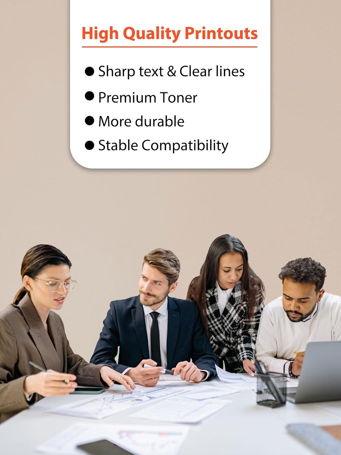 60F1H00 601H Toner Cartridge Compatible Replacement for Lexmark 601H 60F1H00 for MX310dn MX611de MX611dhe MX610de MX511de MX410de MX511dhe MX510de MX511dte MX611dte MX611dfe(10,000 Pages)