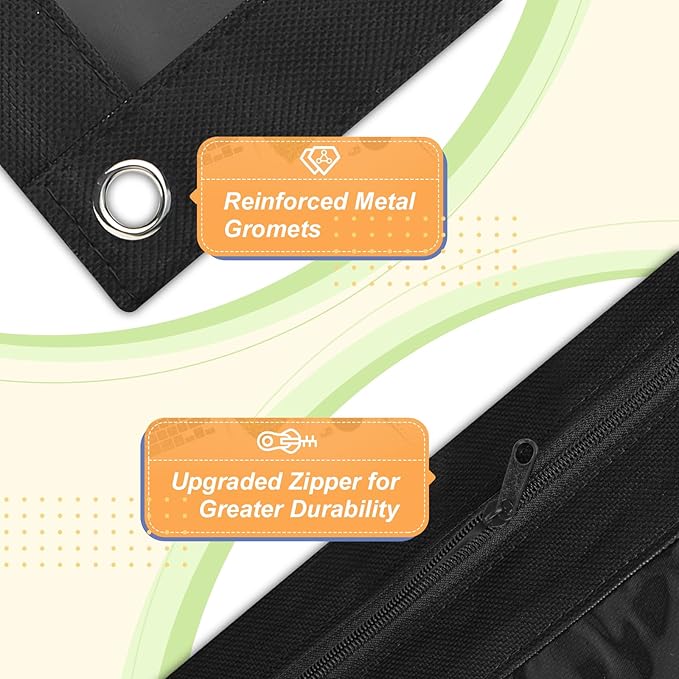 Shemira Pencil Pouch for 3 Ring Binder, 72 Pack Black Pencil Pouches Bulk, Pencil Pouch with Smooth Zipper, Zipper Pencil Pouches, 3 Ring Binder Pencil Pouch‘es, Clear Window Pencil Case Pouch