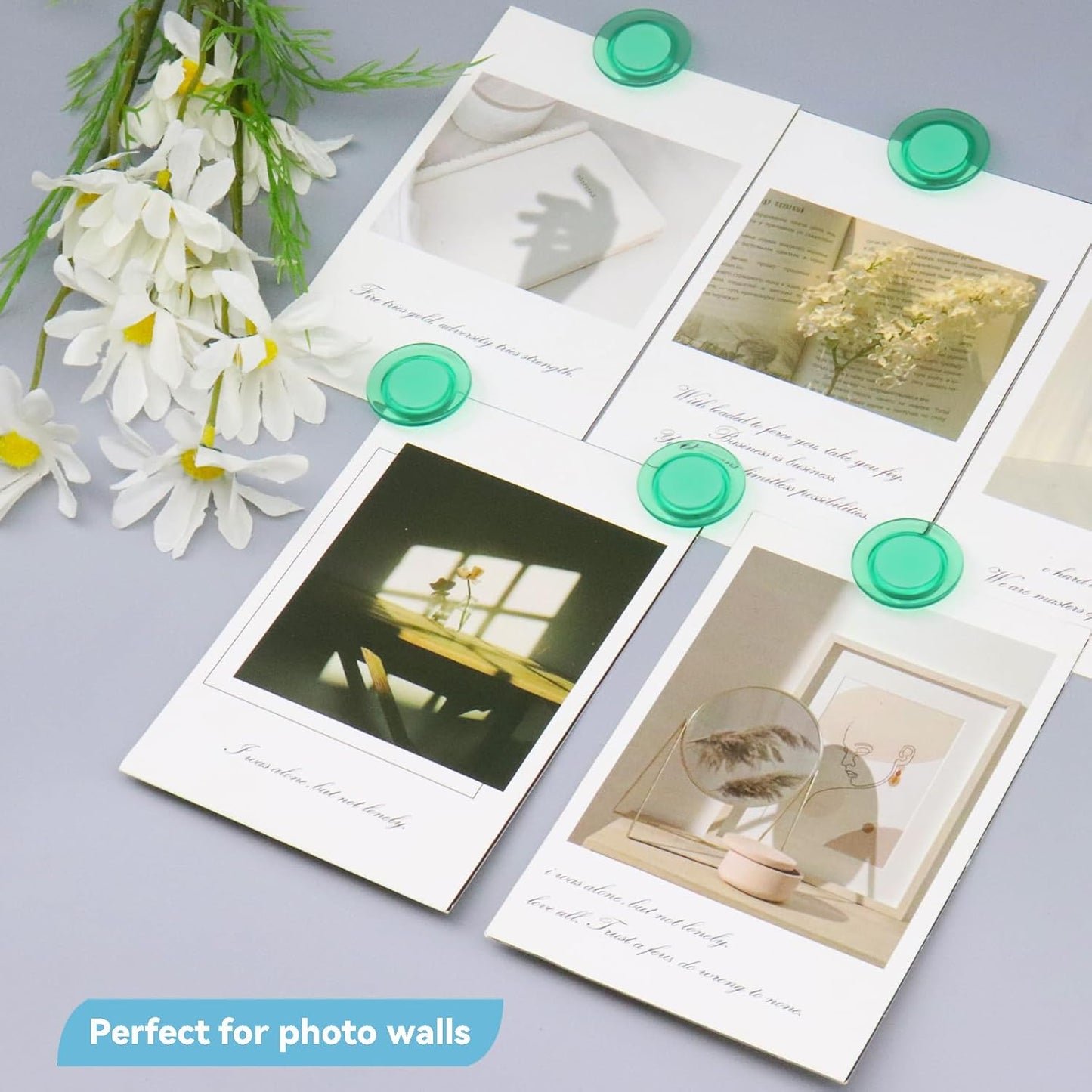 ZDZBLX Fridge Magnets, 28 Pack Magnet Strong Magnets Refrigerator Magnets Small Magnets for Whiteboard, Heavy Duty Magnets Mini Magnets Cute Round Magnets for Fridge, Locker, Classroom, Office (Green)