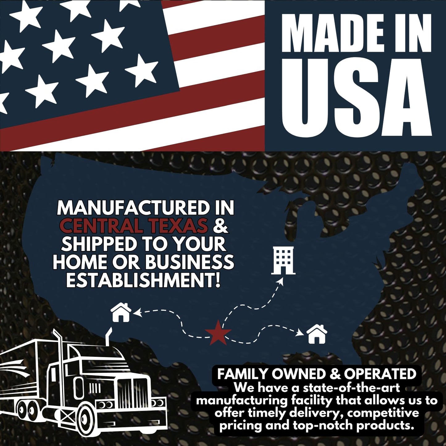 RDT-P-GRN Heavy Duty Round Trash Receptacle with Dome Top, Liner Included, 32 Gallon, Green, Made in America