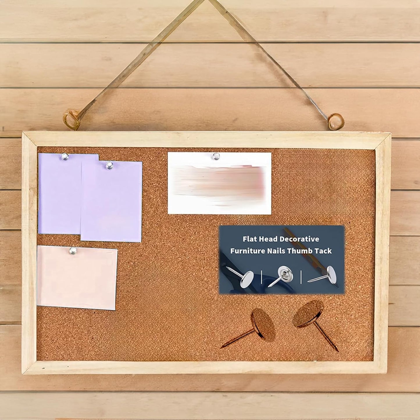 Silver Thumb Tacks, Multipurpose Upholstery Nails, Decorative Nail Heads, and Wall Tacks for Secure Fixing & DIY Projects, 100Pcs