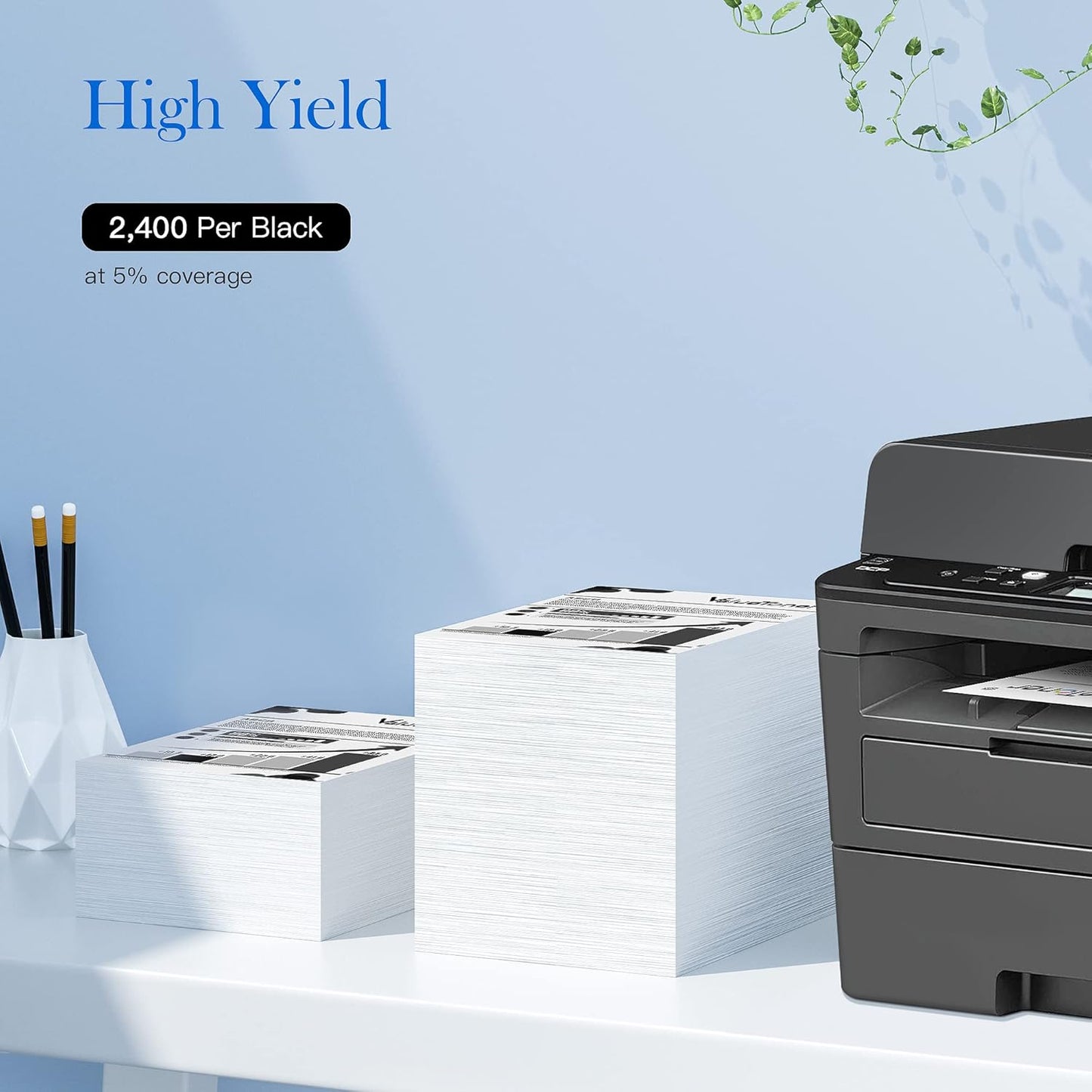 Valuetoner Compatible Toner Cartridge Replacement for Canon 137 black toner cartridge CRG137 9435B001AA for Canon ImageClass D570 MF236n MF247dw MF227dw MF229dw MF232W MF217w MF244dw MF249dw (2 Black)