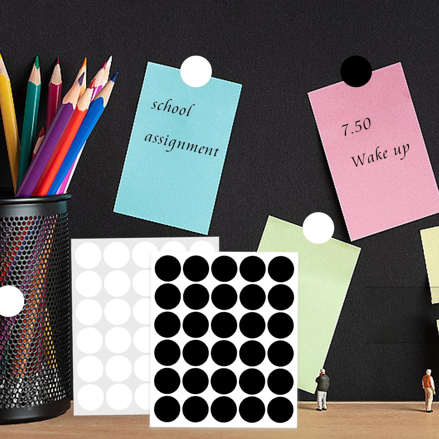 0.75 Inch Removable Color Code Dot Sticker Round Labels,Garage Sale Stickers Price Tags Label Blank Yard Sale Circle Dot Stickers Removable Writable Not Blurry (1050 Pack,White)