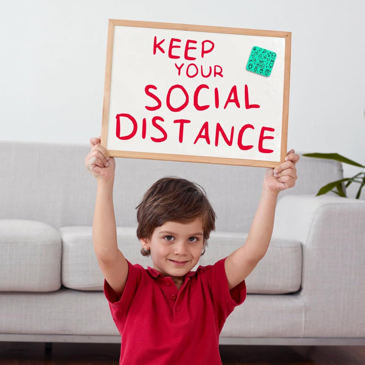 OWLKELA 30 Pack Whiteboard Eraser, Magnetic Cyan Whiteboard Eraser for Cleaning Dry Erase Markers on Magnetic Soft Whiteboard, Glass Whiteboard and Dry Erase Board