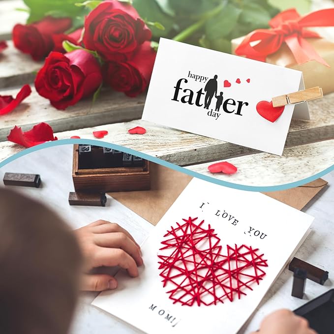 OcePor 50 Sheets White Cardstock 8.5 x 11, 92lb/250gsm Card Stock Paper, Thick Printer Cardboard Paper, Heavy Cardstock for Invitation, Resume, Certificate, Business Cards, Office