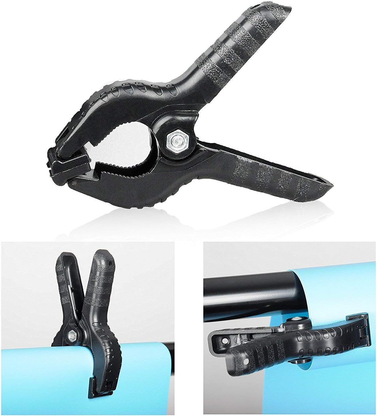 SLOW DOLPHIN Photo Video Studio 12ft (W) x 10ft (H) Heavy Duty Adjustable Photography Backdrop Stand Background Support System Kit with Carry Bag