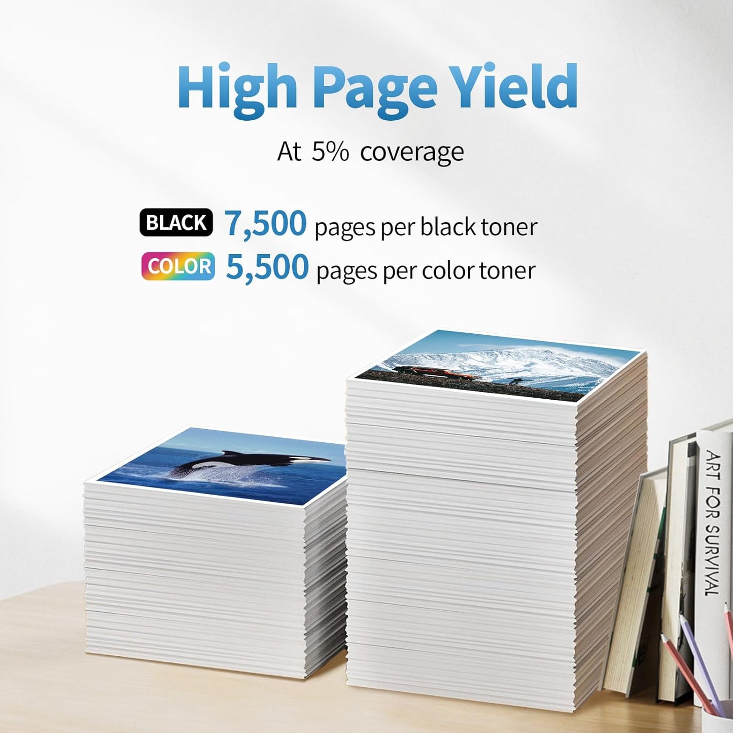 210X Toner Cartridges 4 Pack with chip Compatible for HP 210 X 210A Toner Cartridges Set for Color Laser Jet MFP 4301dw 4301fdn 4301fdw 4201dw 4201dn Printer Ink (‎1 Black/Cyan/Yellow/Magenta)