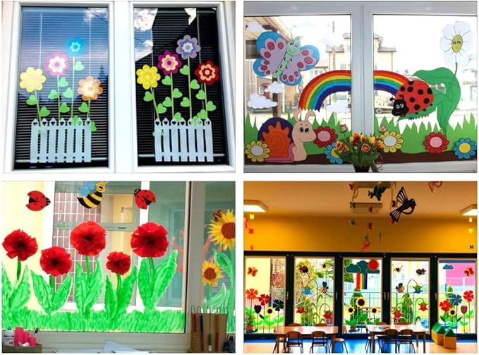 Glass Pen Window Marker: Liquid Chalk Pens for Glass, Whiteboard Markers with Washable Paint - Graduation, Car Windows, Mirror Pen, Storefront, Wedding, Parade, Party & Holiday (3 Pens - Fine Tip)