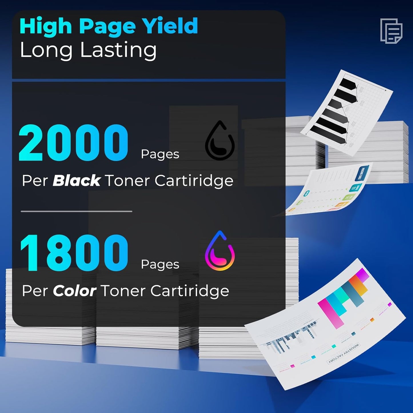 210A Toner Cartridges Compatible for HP 210A 210X Toner Color Laser Jet Pro MFP 4301fdw MFP 4301fdn Compatible for Color Laser Jet Pro 4201dw 4201dn ColorPro MFP 4301 4201 Series (4 Pack with Chip)