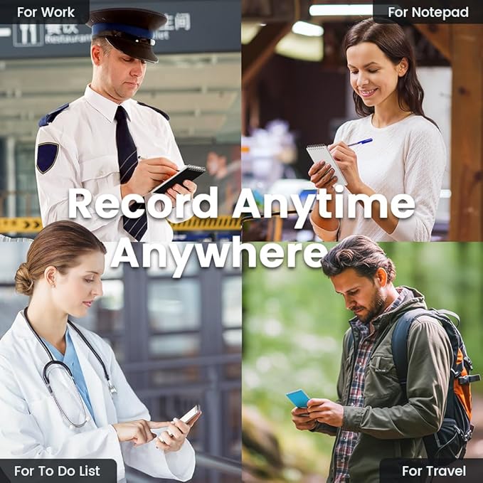 BEYONG Small Pocket Notebook Journal, Mini Notepad Spiral Notebooks for Work School (Purple, 3x5)