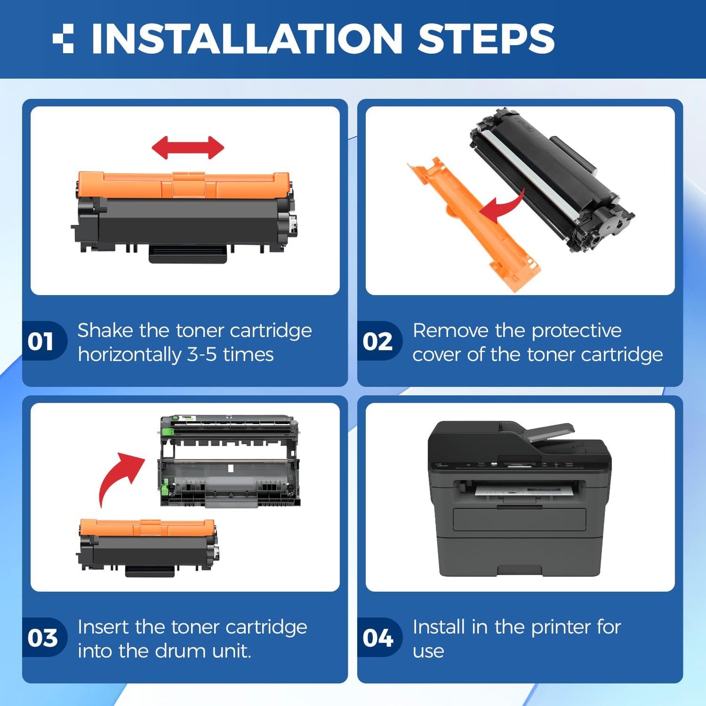 DR730 Drum Unit (Not Toner) 2-Pack Compatible Replacement for Brother DR-730 Imaging Drum MFC-L2710DW MFC-L2750DW DCP-L2550DW HL-L2350DW HL-L2395DW HL-L2370DW HL-L2390DW MFC-L2690DW HL-L2325DW Printer