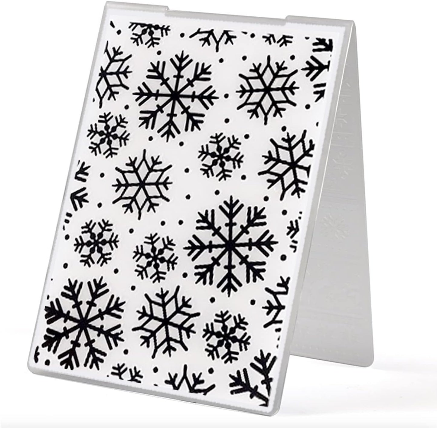 Christmas Plastic Embossing Folders Christmas Snowflake Leaves Deer Stencil for Scrapbooking Card Making,Template DIY Craft Paper Card Background Embossing Folder for Photo Album Decoration