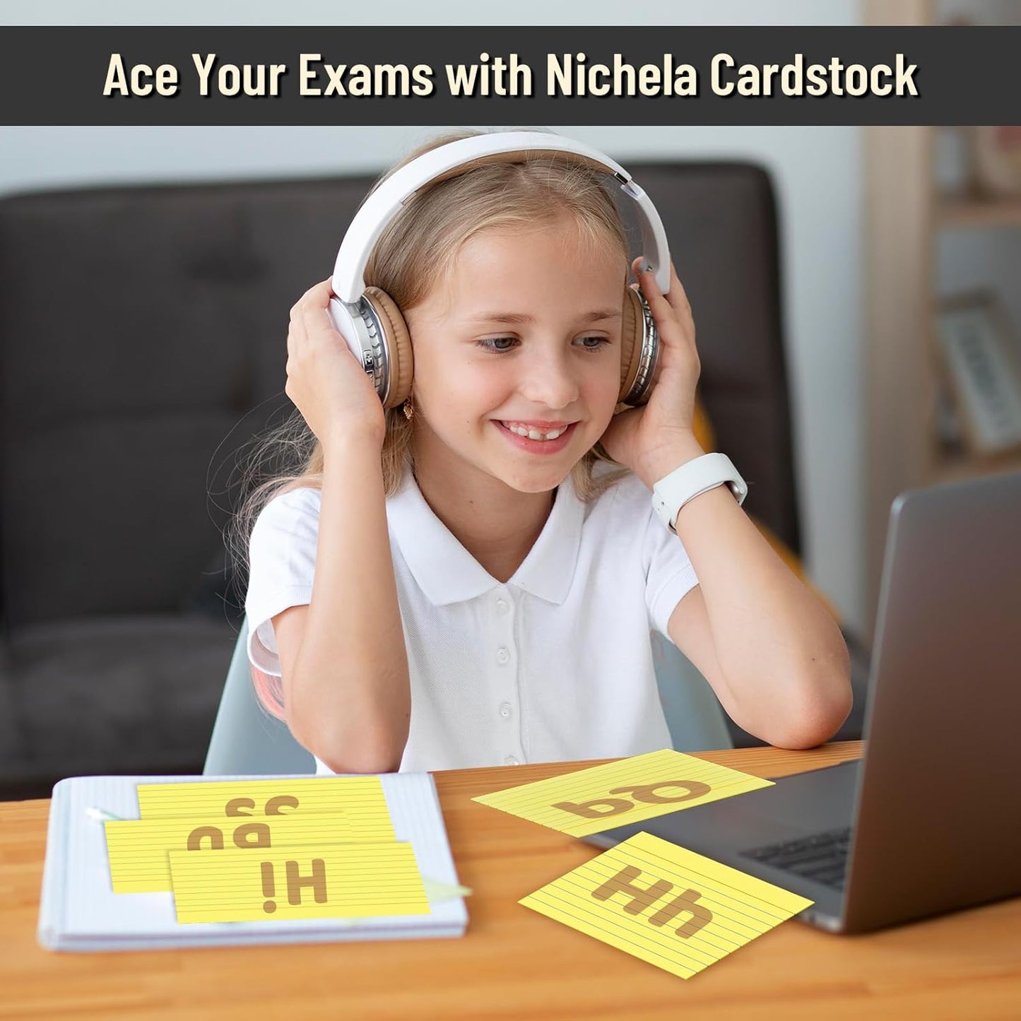 250 Count Index Cards 3x5 Inch Colored Ruled Lined Heavyweight Flash Cards Study Cards with Sturdy Cardstock Durable Flashcards Note Cards for Note Taking, Language Learning, School & Office Supplies