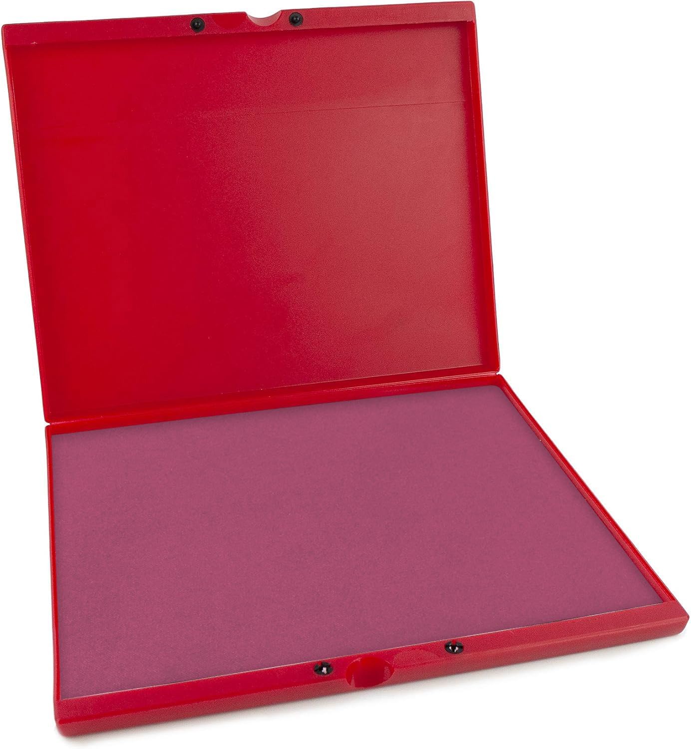 MaxMark Industrial Stamp Pad - Extra Large 9.25" x 12.25" Stamp Pad - Pink Ink