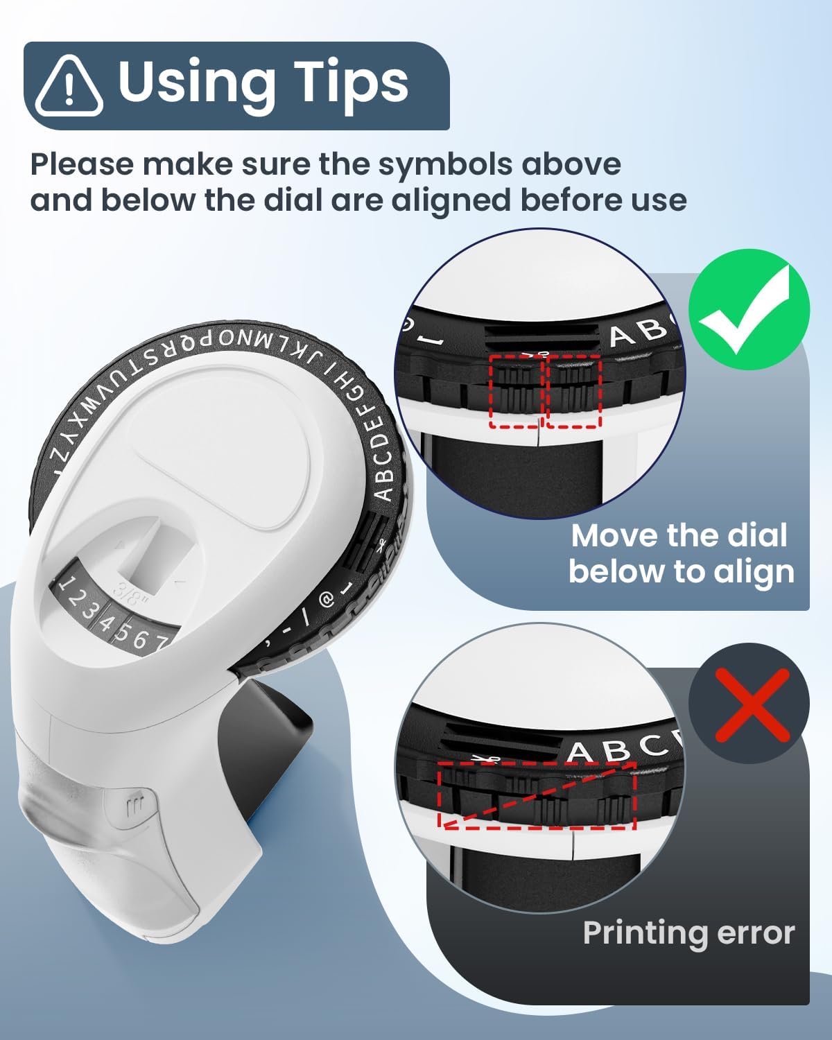 Label KINGDOM Embossing Label Maker, Old School Labeler for Home School Office,A Protable Handheld Retro Label Maker with 10 Rolls 3D Embossing Label for Home Office DIY, Black