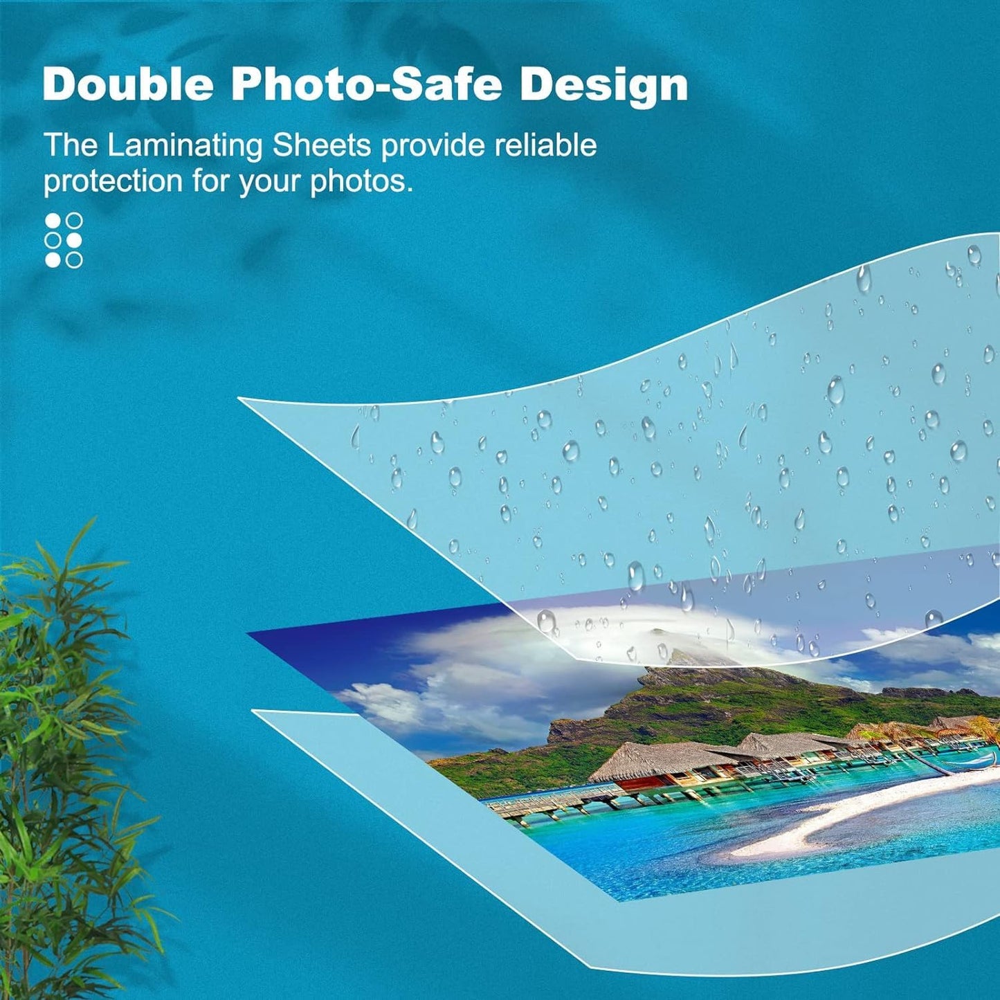 5 Mil Thermal Laminating Sheets, Holds 8.5 x 11 Inch Sheets, Clear Thermal Laminating Pouches for Laminator, 9 X 11.5-inches/Letter Size Thermal Laminating Paper, Round Corner 1000 Pack