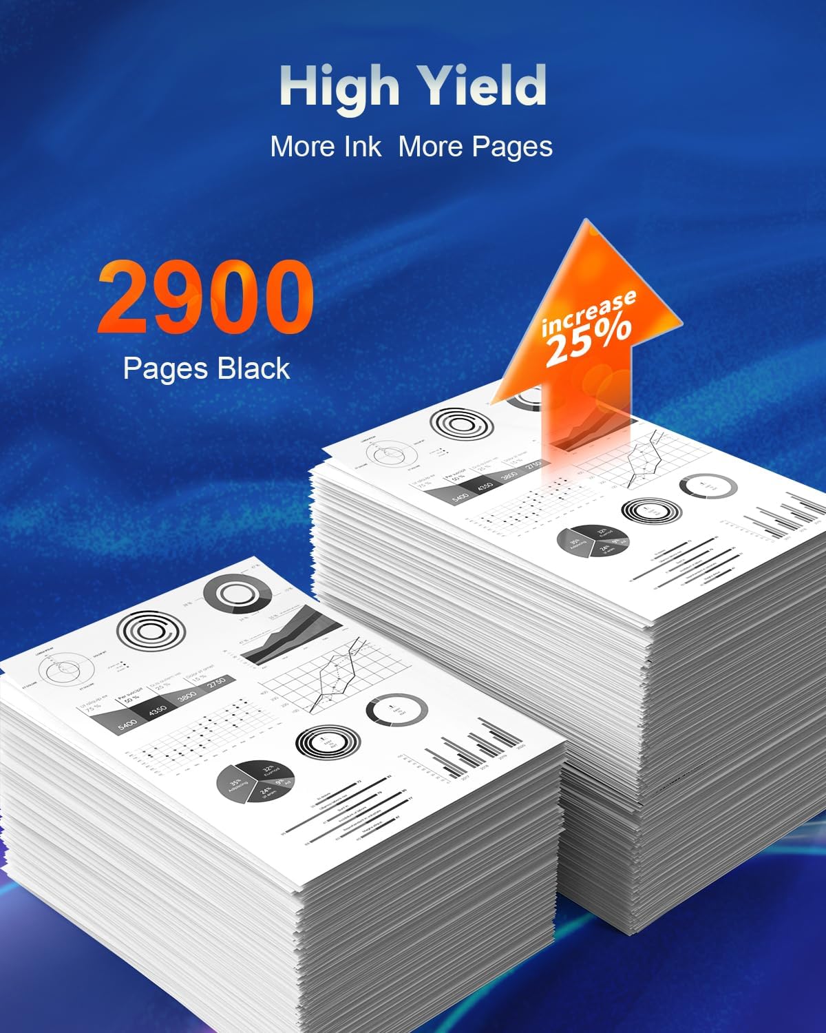 148A Toner Cartridge Black (with Chip) Compatible Replacement for HP 148A W1480A 148X W1480X Work for MFP 4101fdn 4101fdw 4001dn Laserjet Pro 4001dw 4001n Printer (2 Pack)