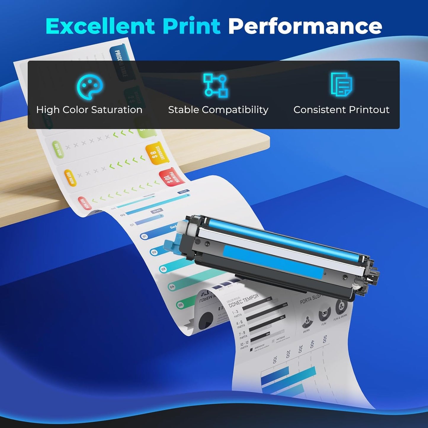 148A Toner Cartridge 4001n 4101fdw 4001dn Toner 2 Pack Replacement for HP 148A 148X Toner Cartridges Black HP148A HPW1480A HP148X Work with HP Laser Jet Pro 4001n 4001dn 4001dw MFP 4101fdw 4101fdn