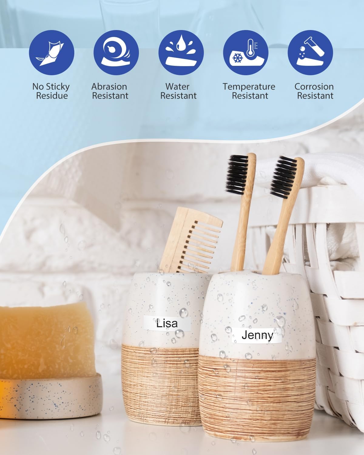 TZ Tape Tz-221 9mm 0.35 Laminated White Tape Compatible for Brother P-Touch TZe221 3/8 Inch Refill Work with Brother Label Maker Tape PT-D210 PT-D220 PT-H110 PT-1890 PT-D600 PT-D410, 4-Pack