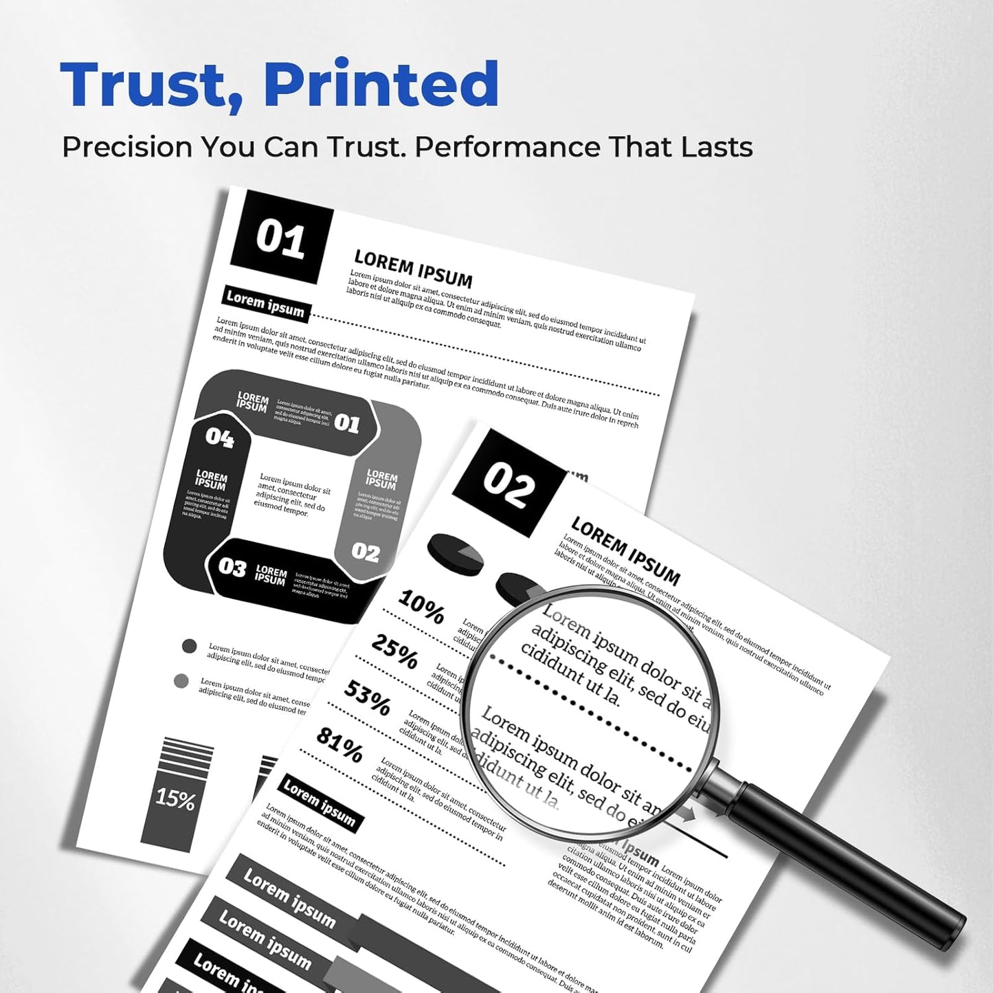 148X W1480X Toner Cartridges High Yield 2-Black (with Chip) Compatible Replacement for HP 148X W1480X 148A W1480A Toner Cartridge Work for Laser Jet Pro 4001dw 4001dn 4001n MFP 4101fdw 4101fdn Printer