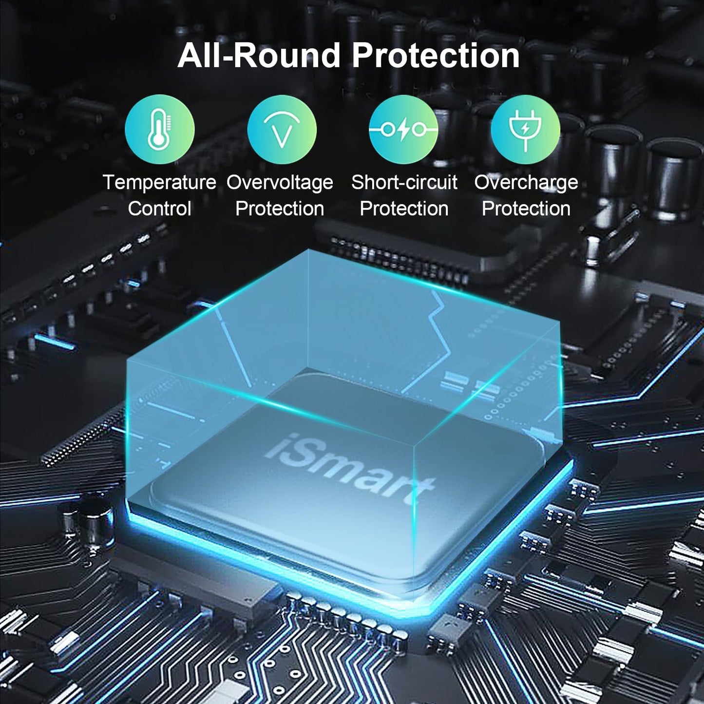 USB C Charger 12-Ports Charging Station for Multiple Devices - Wall Power Hub Strip Smart Plug Dock Block 6A 6C for iPhone Xs/XR, iPad, iPod, Laptops and Smart Phones 60W