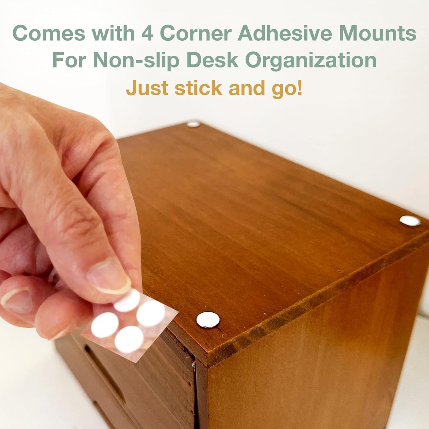 Dark Ash 16-Drawer Card Catalog Artisan Drawer Chest - 20"x3.6"x14" - Desktop Apothecary Crafted in Solid Wood, Curating Timeless Order - A 4-Tiered Storage with Label Holders & Handles for Your Table