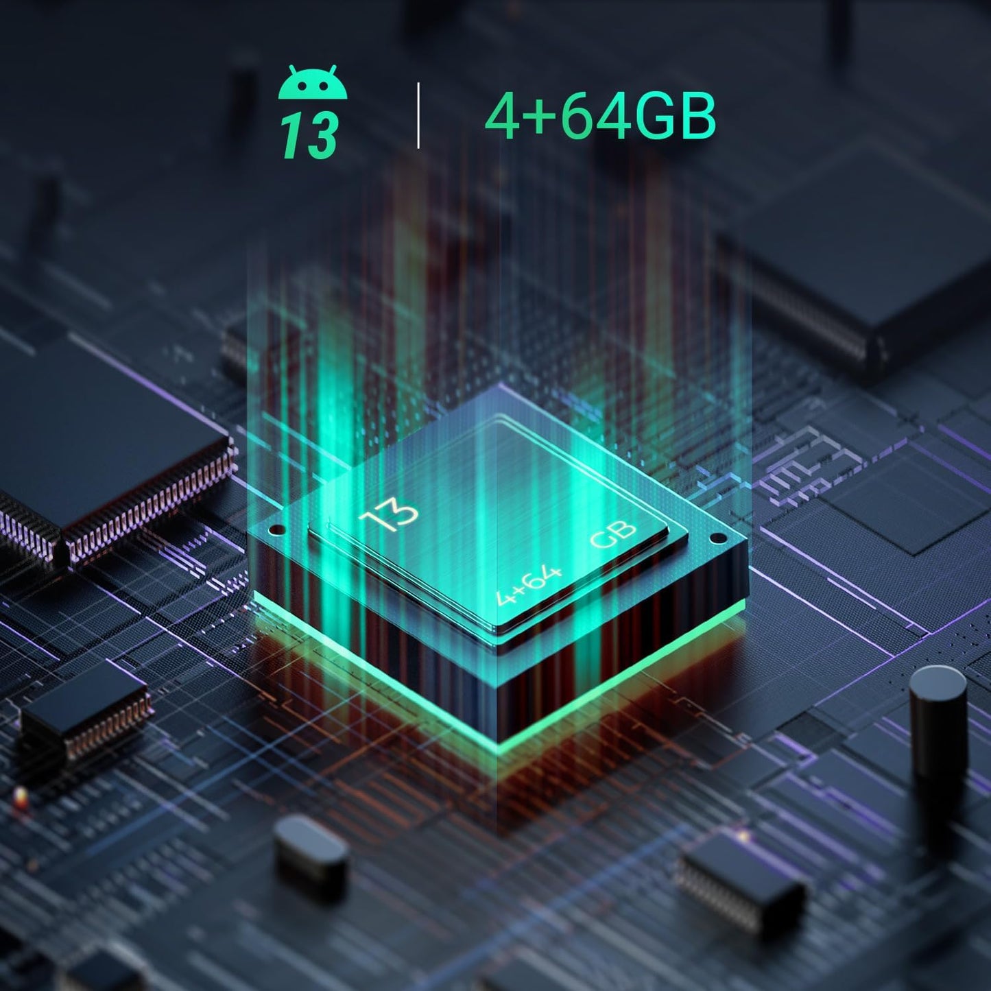 SVANTTO Android Barcode Scanner, Android 13 Handheld Computer, 1D/2D/QR Barcode Scanner, 2/3/4G WiFi BT 5.0 Communication, 4” Touch Screen Handheld Data Terminal for Warehouse Retail Inventory