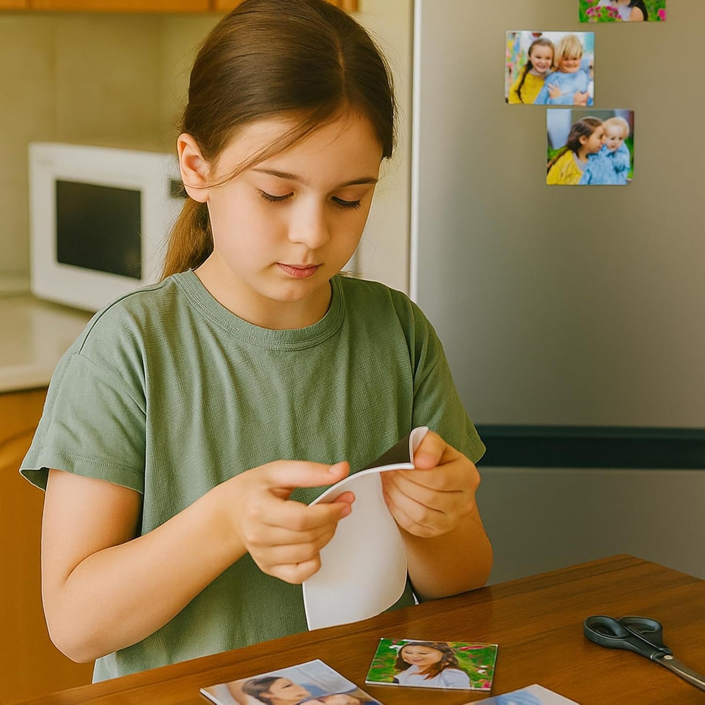 Magnetic Sheets with Adhesive Backing 4 x 6 Inch, 200 Packs Adhesive Magnetic Sheets, 20 mil Flexible Magnet Sheets for Craft Projects, School, Office, Photo Magnets, Fridge Magnets