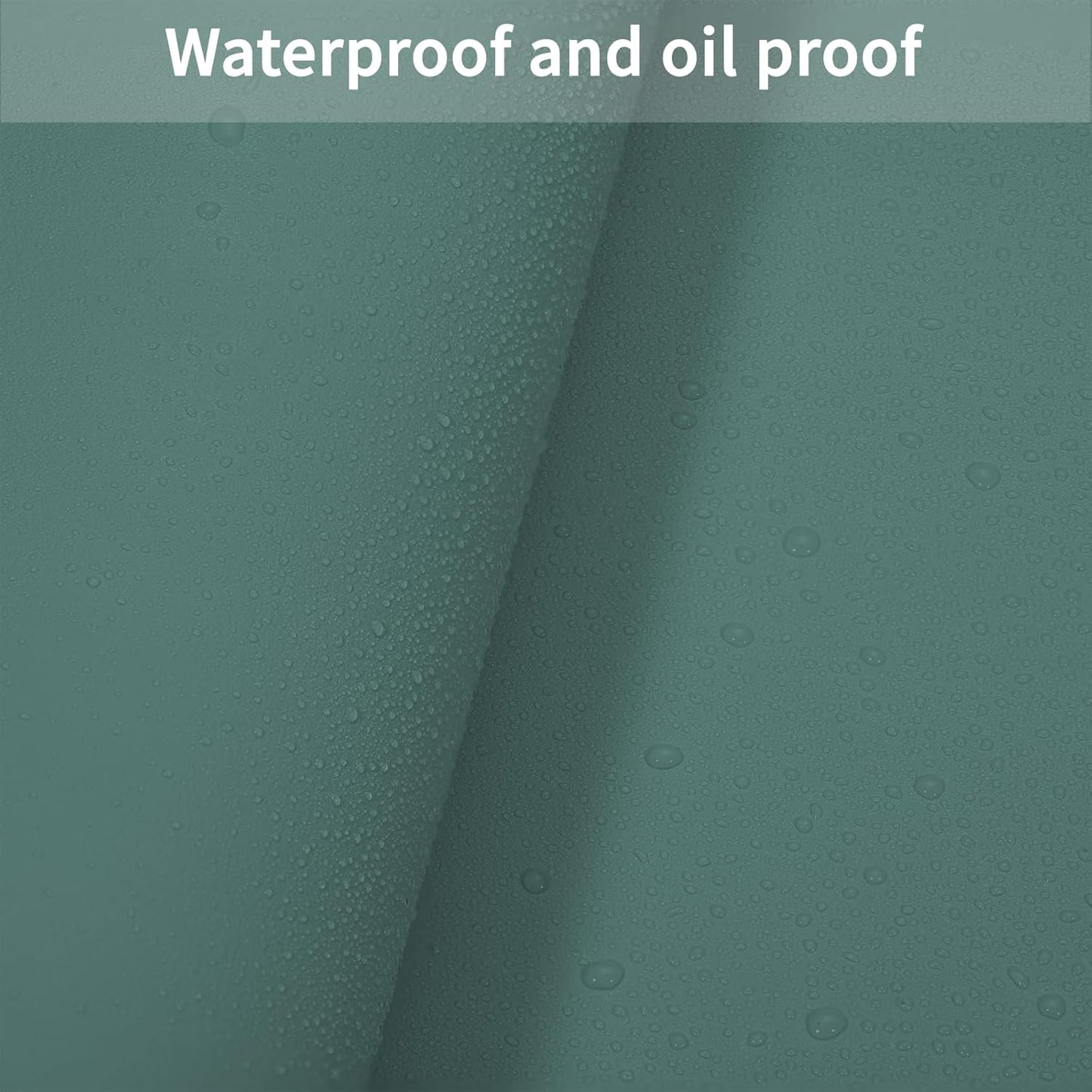 Leather Table Cover,1.8mm Thick,30x60 Inch Desk Cover,Large Desk Mat,Table Protector,Table Cover Protector,Dining Table Cover Protector,XL Desk Mat(Aqua Blue+Gray,30x60)