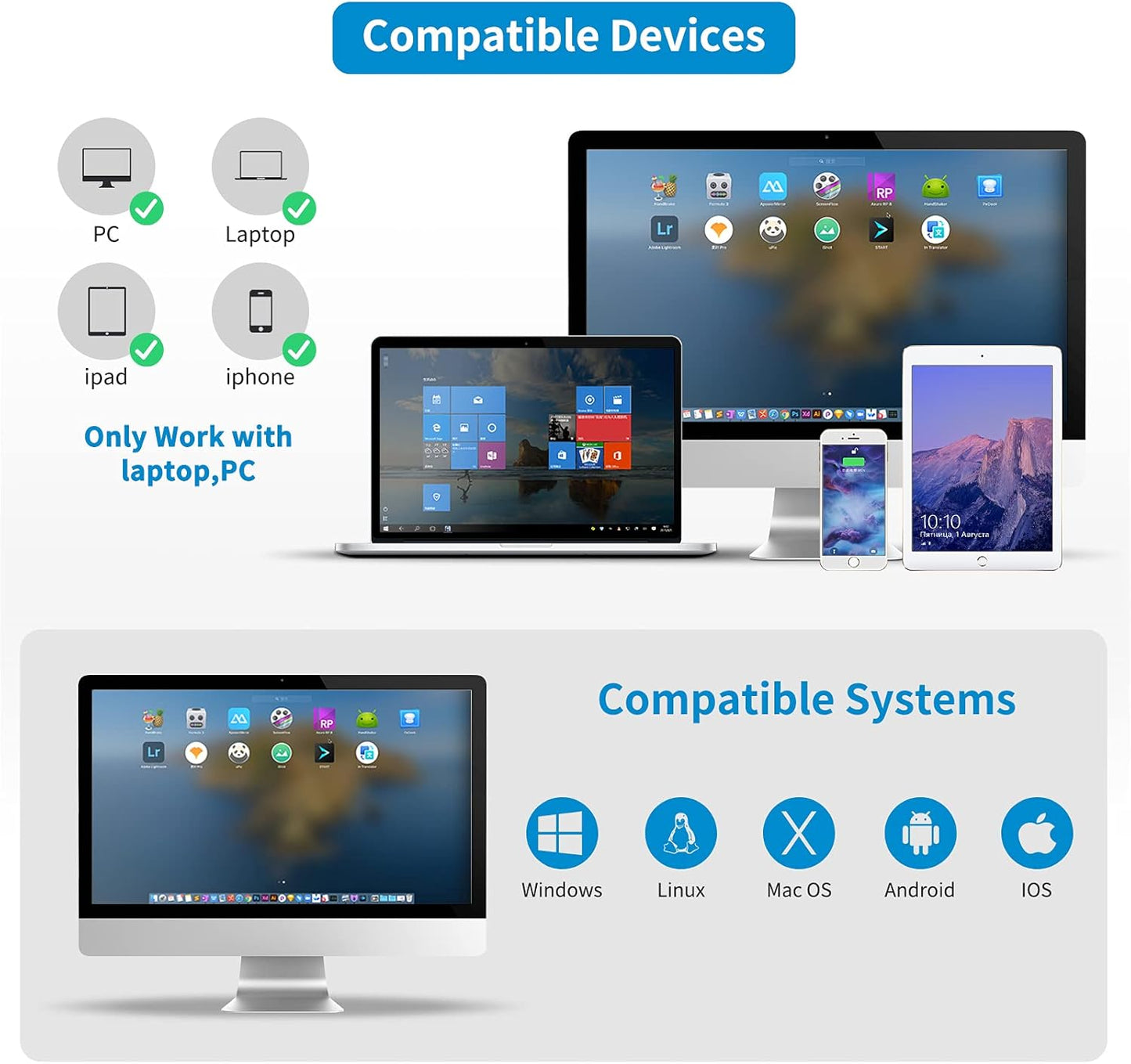 NETUM Wireless 2D QR Barcode Scanner Bluetooth with Stand, 3 in 1 Automatic Bar Code Imager Reader Handhold Scanner Gun Compatible for Laptops, Computers, Cashier, POS -M8S