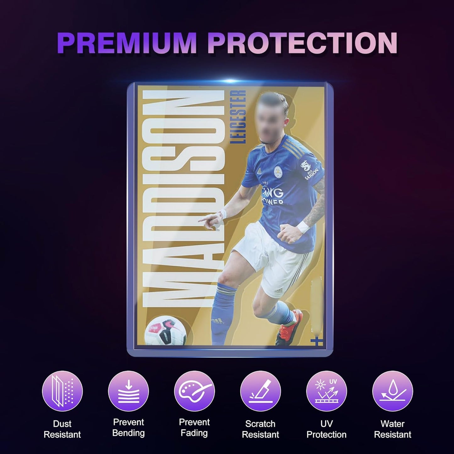 1000 Packs Card Sleeves Top Loaders for Cards,3"X4" Baseball Card Protectors Toploaders,Hard Plastic Card Holder for Trading Sports Football Game Cards (500 Hard Sleeves+500 Penny Sleeves)