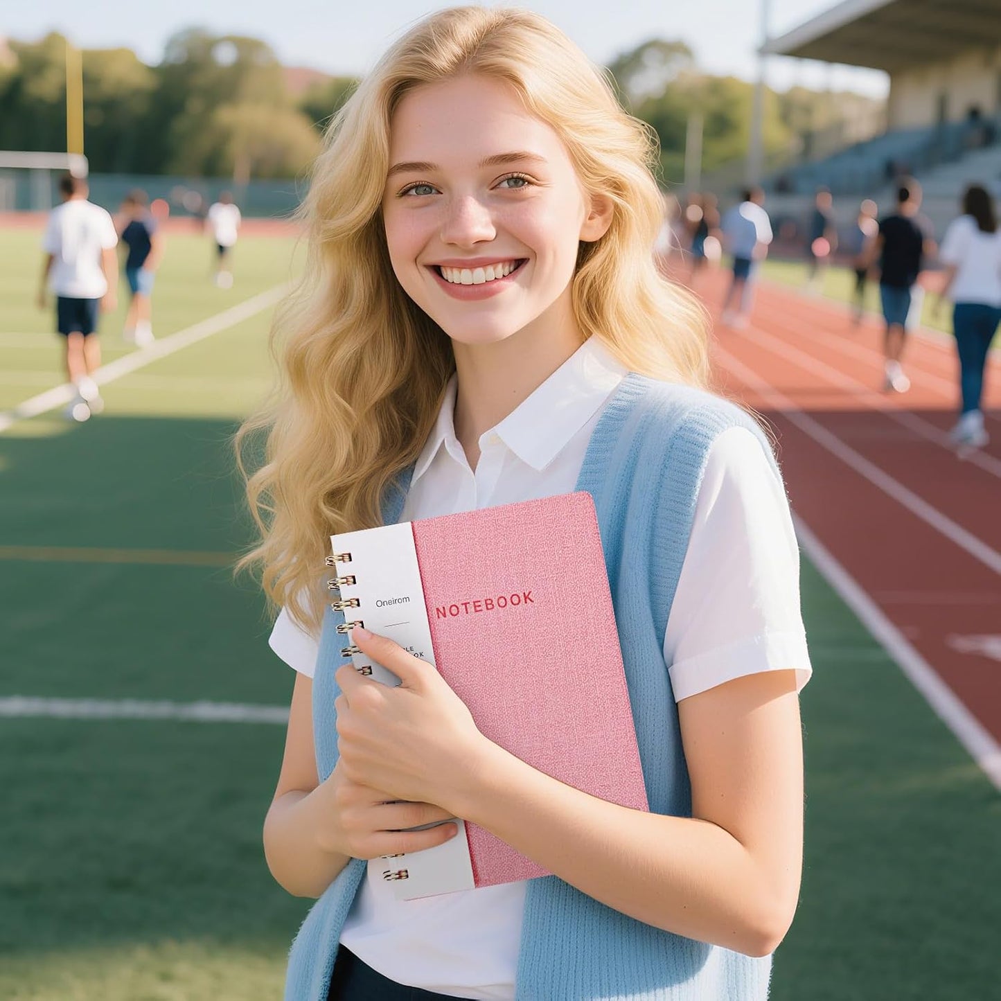 Lined Spiral Notebook College Ruled A5 Journal Book for Note Taking, 160 Pages Writing Journal for Office and Home School Supplies 5.75x8.125 inch (6pack-3Black/3Green)