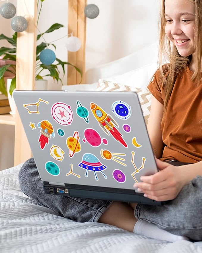 Lzerking Premium Printable Vinyl for Inkjet Printer Sticker Papers 200 Matte 8.5’’x11’’ Waterproof White Lables Decal Paper for Cricut