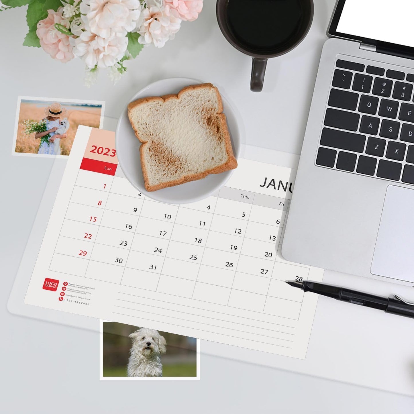 Clear Table Cover Protector 17 x 54 Inch, 2mm Thick Clear Desk Mat, Plastic Table Cover, Transparent Desk Cover, Desk Protector Mat for Desktop, Writing Desk