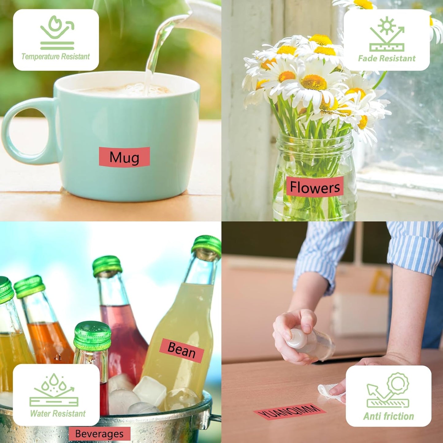 TZe-451 24mm TZe Red Tape Compatible with Brother PTouch TZ TZ-451 TZe451 TZ451 24mm 1 inch Laminated Black on Red Label Maker Tape for PT-E500 PT-D600 PT-P750W PT-P900W Printer, 3-Pack